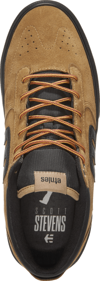 Brown-black Windrow Vulc Mid X Scott Stevens Etnies Japan