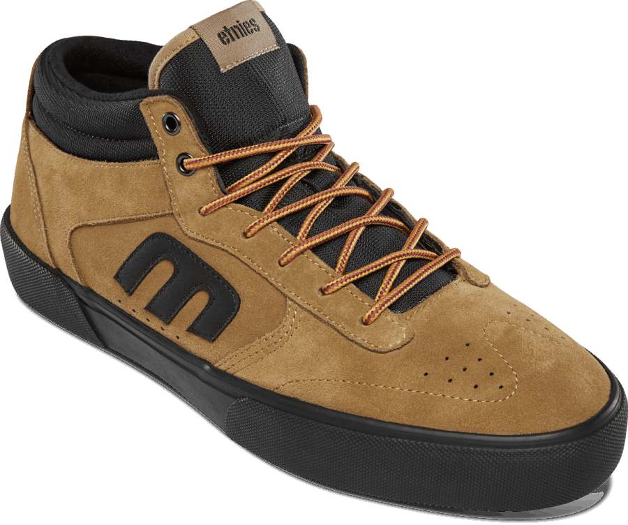 Brown-black Windrow Vulc Mid X Scott Stevens Etnies Japan