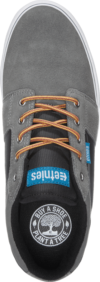 Etnies Japan バージ Ls グレー-ブラック-イエロー