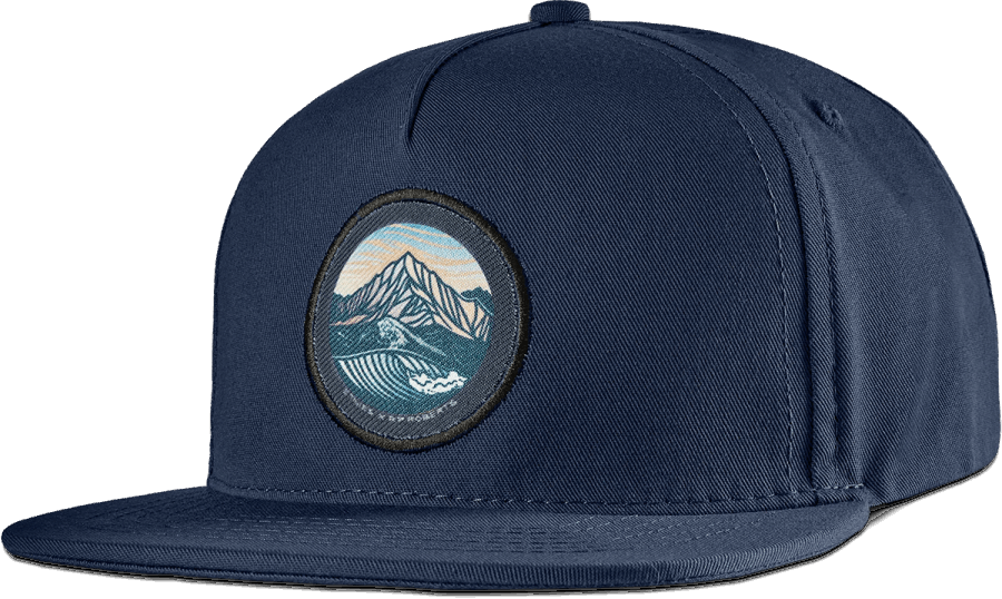 エトニーズジャパンネイビーRPスナップバックハット