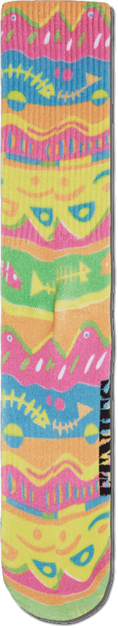 レベルスポーツ クルーソックス ネオン エトニーズ ジャパン