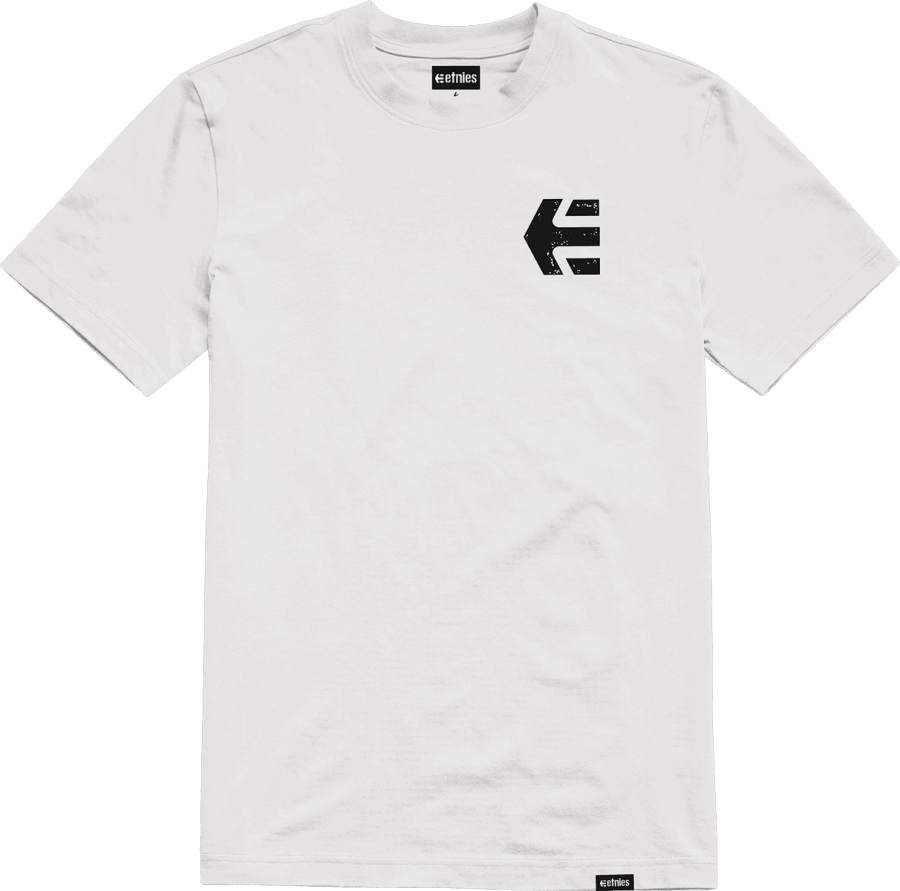White-black Skate Co Tee Etnies Japan